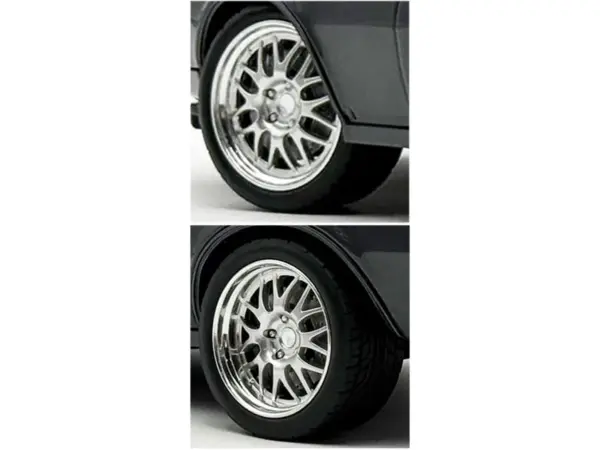 Street Fighter 18" Wheel and Tire Set of 4 pieces from "1968 Pontiac Firebird Street Fighter" for 1/18 Scale Models by ACME #2