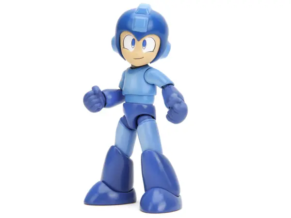 Mega Man 4.5" Moveable Figure with Accessories and Alternate Head and Hands "Mega Man" (1987) Video Game model by Jada #2
