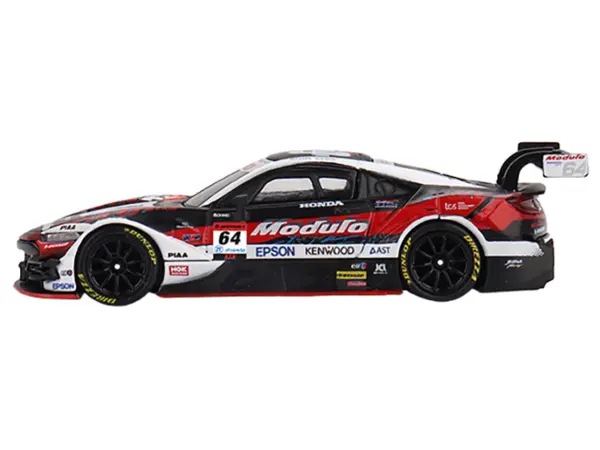 Honda NSX-GT "Type S" GT500 #64 Takuya Izawa - Kakunoshin Ohta "Modulo Nakajima Racing" "Super GT Series" (2023) Limited Edition 1/64 Diecast Model Car by Mini GT #2