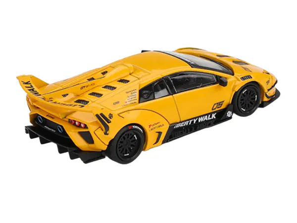 Lamborghini Murcielago GT EVO LB-Silhouette Works Yellow Limited Edition 1/64 Diecast Model Car by Mini GT #3