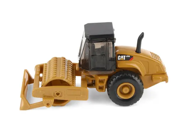 CAT Caterpillar CS56 Roller with Interchangeable Front Attachment Yellow 1/87 (HO) Diecast Model by Diecast Masters #5
