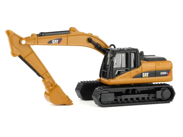 CAT Caterpillar 320D L Hydraulic Excavator Yellow 1/87 (HO) Diecast Model by Diecast Masters #4
