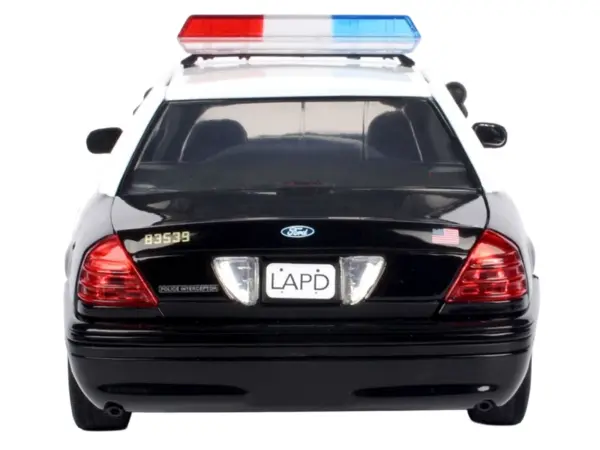 2001 Ford Crown Victoria Los Angeles Police Department LAPD Car 1/18 Diecast Car Model by Motormax #3