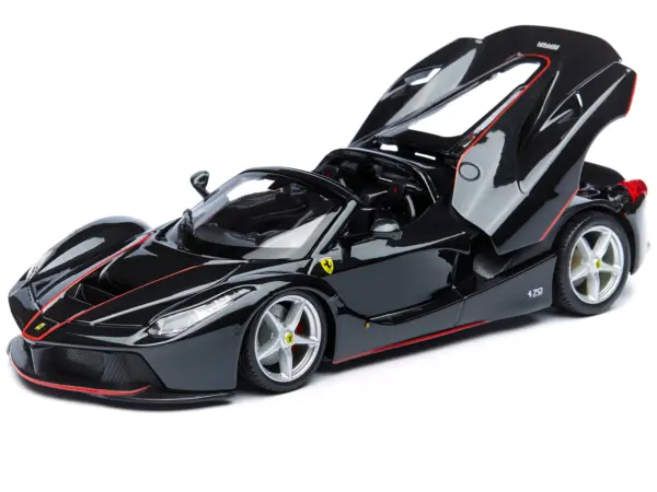 Ferrari LaFerrari F70 Aperta Black 1/24 Diecast Model Car by Bburago #2