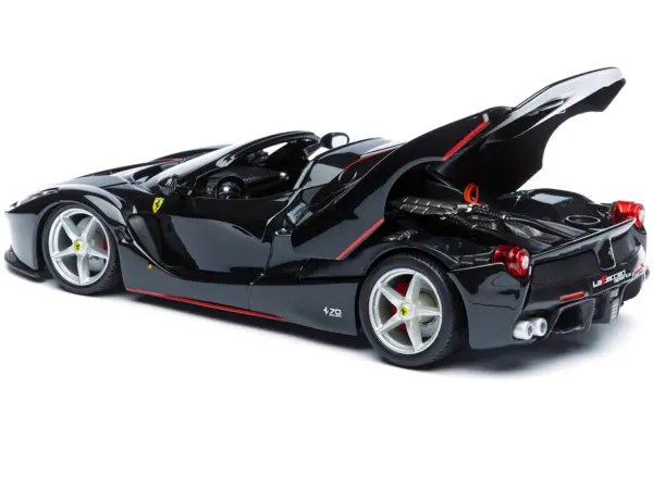 Ferrari LaFerrari F70 Aperta Black 1/24 Diecast Model Car by Bburago #3