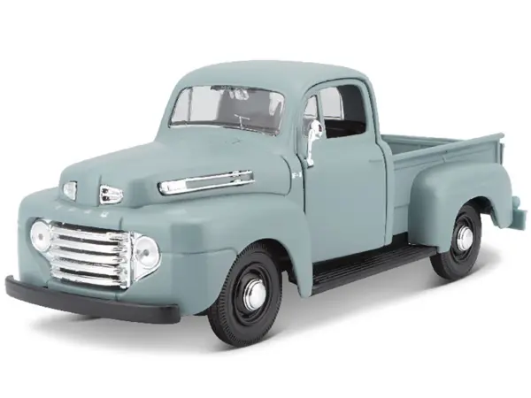 1948 Ford F-1 Pickup Truck Gray 1/25 Diecast Model by Maisto #2