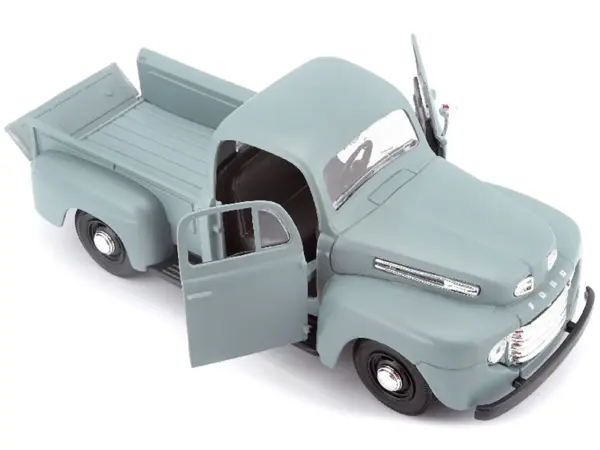 1948 Ford F-1 Pickup Truck Gray 1/25 Diecast Model by Maisto #3