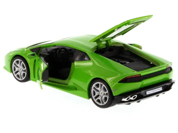 Lamborghini Huracan LP610-4 Green 1/24 Diecast Model Car by Maisto #4