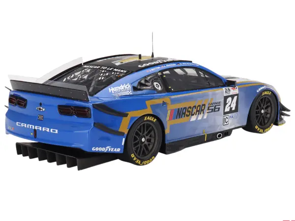 Chevrolet Camaro ZL1 #24 Jenson Button - Jimmie Johnson - Mike Rockenfeller "Hendrick Motorsports - NASCAR Next Gen Garage 56" Innovative "24 Hours of Le Mans" (2023) 1/18 Model Car by Top Speed #4