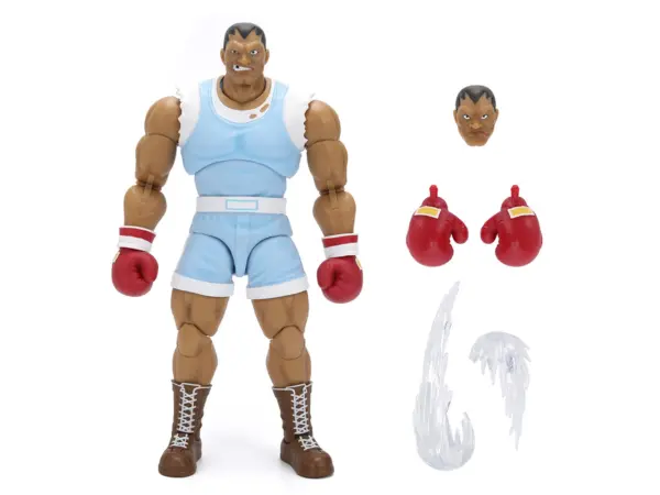 Balrog 6.5" Moveable Figure with Accessories and Alternate Head and Hands "Ultra Street Fighter II: The Final Challengers" (2017) Video Game Model by Jada #2