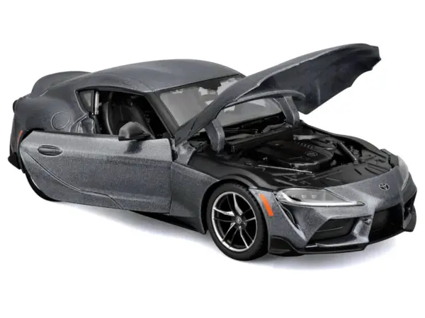 Toyota GR Supra Gray Metallic "Special Edition" Series 1/24 Diecast Model Car by Maisto #3