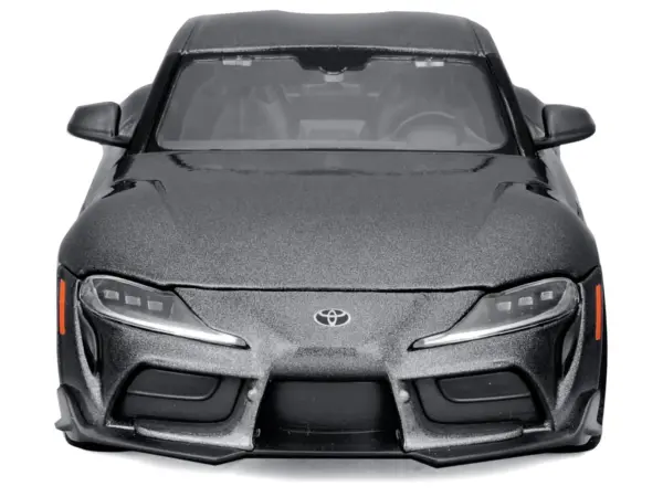 Toyota GR Supra Gray Metallic "Special Edition" Series 1/24 Diecast Model Car by Maisto #5