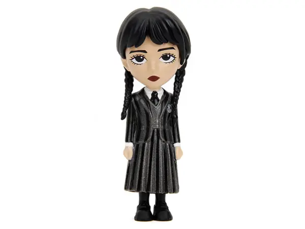 Set of 4 Diecast Figures "Wednesday" (2022-Current) TV Series "Metalfigs" Series Diecast Models by Jada #2