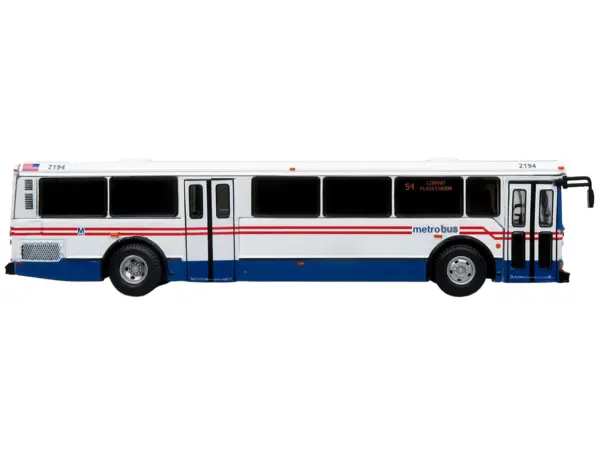 2006 Orion V Transit Bus WMATA Washington "54 L'Enfant Plaza Station" Limited Edition "The Vintage Bus and Motorcoach Collection" 1/87 (HO) Diecast Model by Iconic Replicas #2