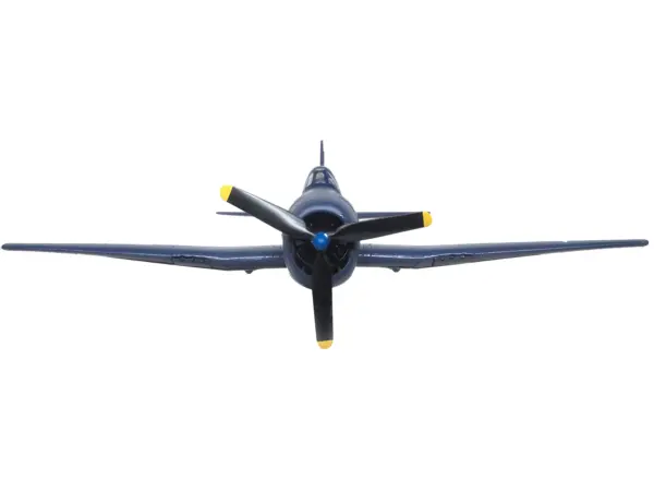 Grumman Hellcat F6F-5 Fighter Aircraft "Lt. Cdr. Willard E. Eder VS-1" (1945) United States Navy "Oxford Aviation" Series 1/72 Diecast Model Airplane by Oxford Diecast #3