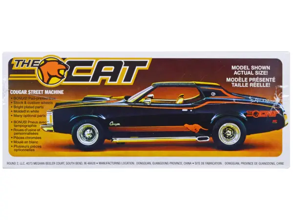 Skill 2 Model Kit 1973 Mercury Cougar "The Cat" 1/25 Scale Model by MPC #2