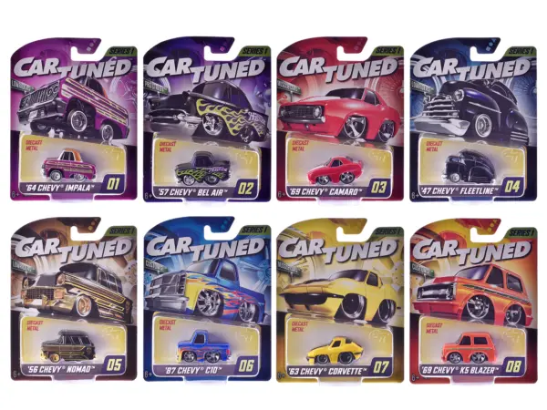 Mainline 2024 Series 1 Set of 8 Pieces Diecast Model Cars by CarTuned #1