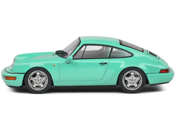 Porsche 911 (964) RS Clubsport Mint Green 1/43 Diecast Model Car by Solido #2
