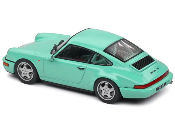 Porsche 911 (964) RS Clubsport Mint Green 1/43 Diecast Model Car by Solido #5
