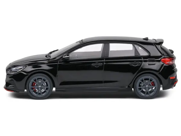 Hyundai i30 N Phantom Black 1/43 Diecast Model Car by Solido #2