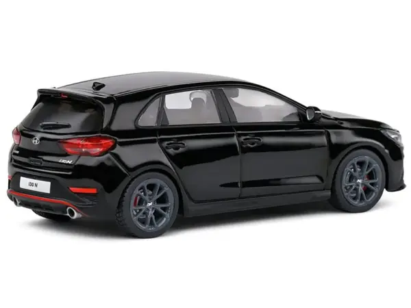 Hyundai i30 N Phantom Black 1/43 Diecast Model Car by Solido #3
