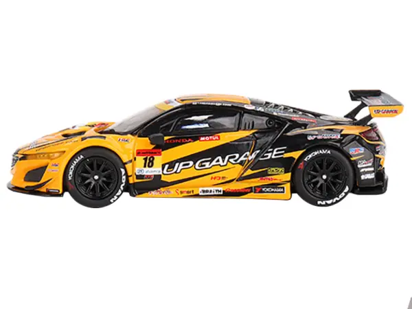 Honda NSX GT3 EVO22 #18 Takashi Kobayashi - Syun Koide "Team UpGarage" "Super GT Series" (2023) Limited Edition 1/64 Diecast Model Car by Mini GT #2
