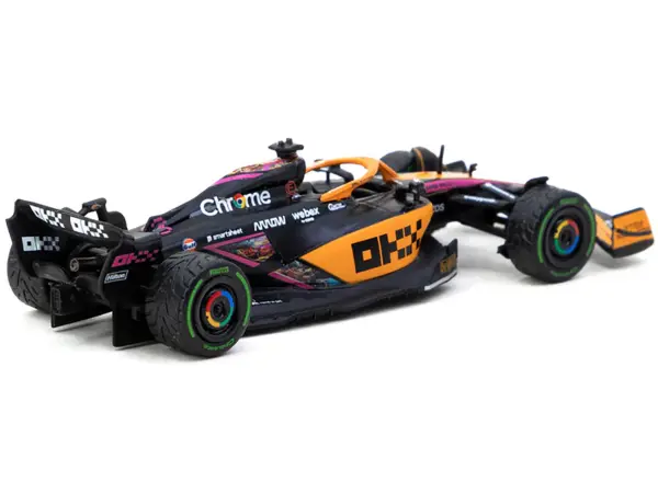 McLaren MCL36 #3 Daniel Ricciardo Formula One F1 "Japanese GP" (2022) "Global64" Series 1/64 Diecast Model Car by Tarmac Works #2
