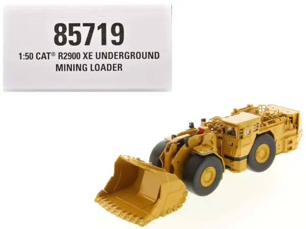 CAT Caterpillar R2900 XE Underground Mining Loader Yellow "High Line Series" 1/50 Diecast Model by Diecast Masters #1