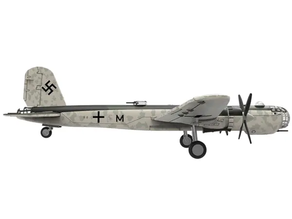 Heinkel He 177 Bomber Aircraft "II./KG 40 Bordeaux France" (1942) German Luftwaffe 1/144 Diecast Model Airplane by Luppa #3