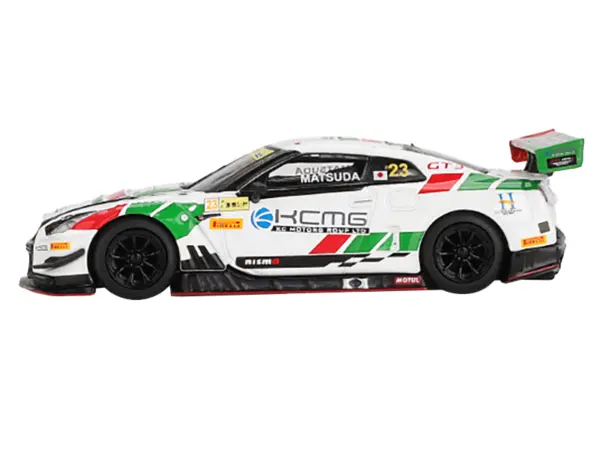 Nissan GT-R NISMO GT3 #23 Tsugio Matsuda "KCMG" "FIA GT World Cup Macau" (2018) Limited Edition 1/64 Diecast Model Car by Mini GT #2