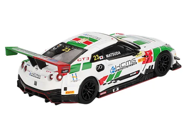 Nissan GT-R NISMO GT3 #23 Tsugio Matsuda "KCMG" "FIA GT World Cup Macau" (2018) Limited Edition 1/64 Diecast Model Car by Mini GT #3