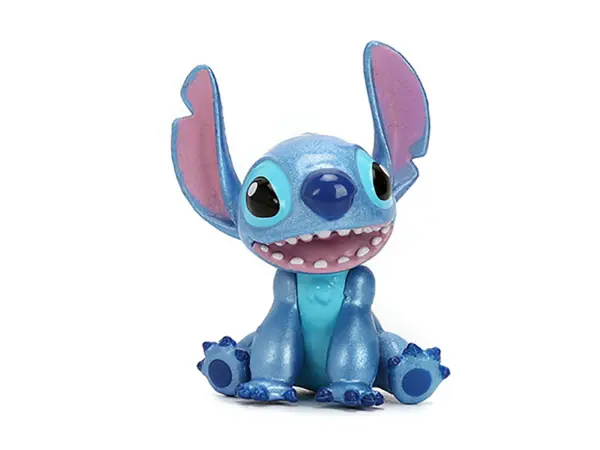 1961 Volkswagen Bus "Catching Waves" White and Orange with Stich Diecast Figure "Disney's Stitch" "Hollywood Rides" Series 1/24 Diecast Model by Jada #5