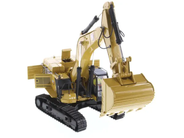 CAT Caterpillar 395 Next Generation Hydraulic Excavator "Mass Excavation Version" Yellow "High Line Series" 1/50 Diecast Model by Diecast Masters #2