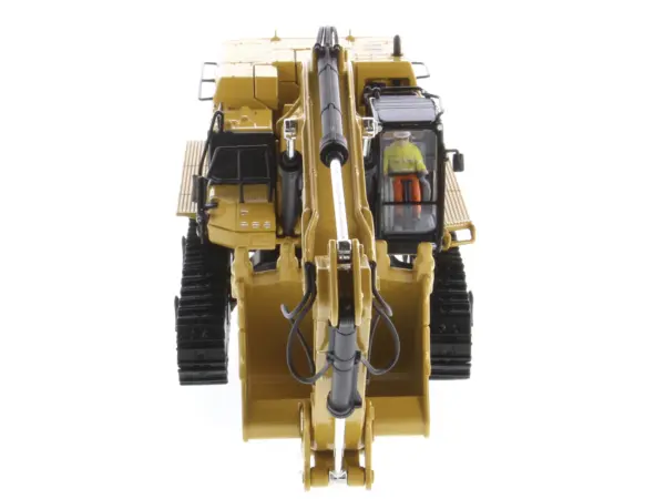 CAT Caterpillar 395 Next Generation Hydraulic Excavator "Mass Excavation Version" Yellow "High Line Series" 1/50 Diecast Model by Diecast Masters #4