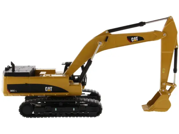 CAT Caterpillar 385C L Hydraulic Excavator Yellow "Play & Collect!" Series 1/64 Diecast Model by Diecast Masters #2
