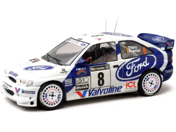 Ford Escort WRC #8 Bruno Thiry - Stephane Prevot 3rd Place "RAC Rally" (1998) 1/18 Diecast Model Car by IXO Models #2