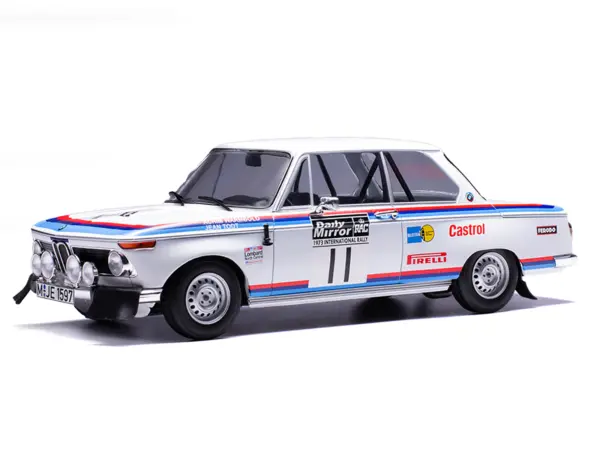 BMW 2002 #11 Achim Warmbold - Jean Todt "RAC Rally" (1973) 1/18 Diecast Model Car by IXO Models #2