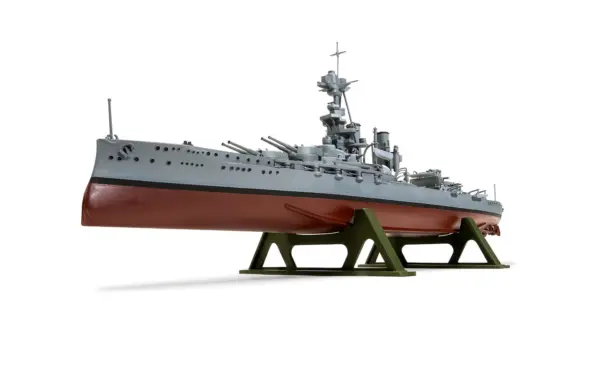 Level 3 Model Kit HMS Iron Duke Frigate "Vintage Classics" Series 1/600 Plastic Model Kit by Airfix #3