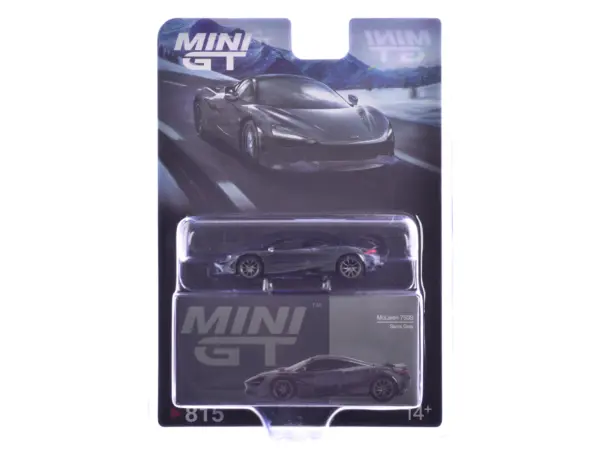 McLaren 750S Saros Gray Limited Edition 1/64 Diecast Model Car by Mini GT #4