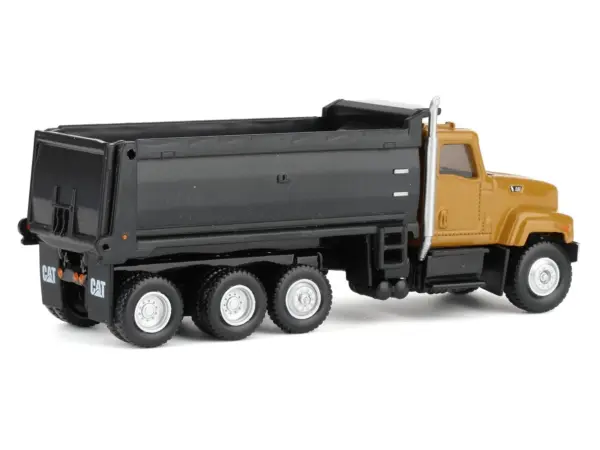 CAT Caterpillar CT681 Dump Truck Yellow 1/87 (HO) Diecast Model by Diecast Masters #3