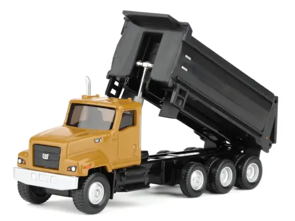 CAT Caterpillar CT681 Dump Truck Yellow 1/87 (HO) Diecast Model by Diecast Masters #5