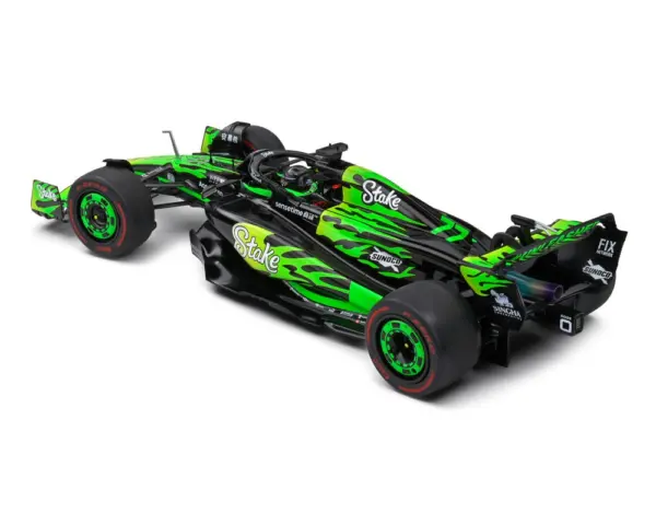 Kick Sauber C44 #77 Valtteri Bottas "Stake F1 Team Kick Sauber" Formula One F1 "Las Vegas GP" (2024) "Competition" Series 1/18 Diecast Model Car by Solido #5