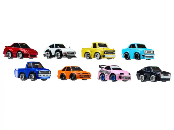 JDM Tuners Series 4 Set of 8 Pieces Diecast Model Cars by CarTuned #2
