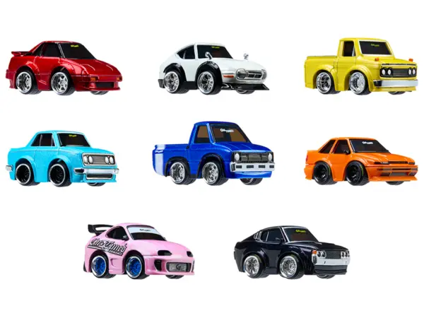 JDM Tuners Series 4 Set of 8 Pieces Diecast Model Cars by CarTuned #3