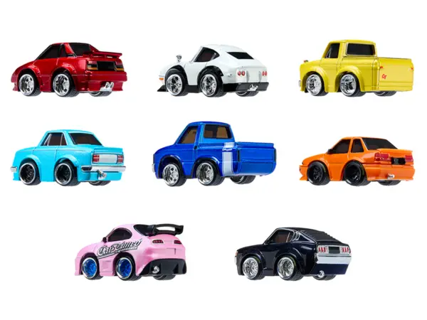 JDM Tuners Series 4 Set of 8 Pieces Diecast Model Cars by CarTuned #4