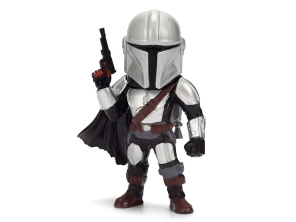 Set of 4 Diecast Figures "Star Wars: The Mandalorian & Grogu" (2026) Movie "Metalfigs" Series Diecast Models by Jada #3