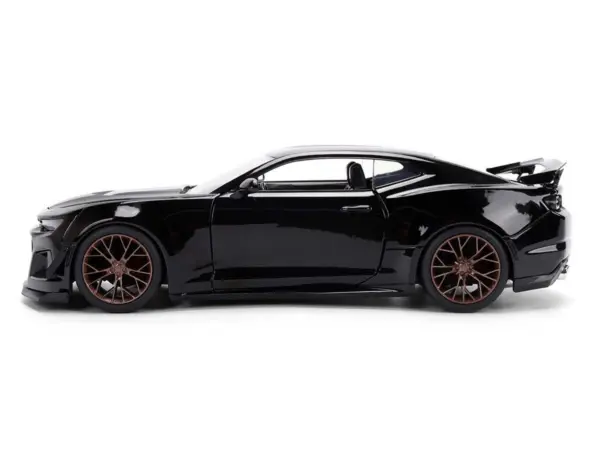 2024 Chevrolet Camaro ZL1 1LE Black "Fast X" (2023) Movie "Fast & Furious 25th Anniversary" Series 1/24 Diecast Model Car by Jada #3