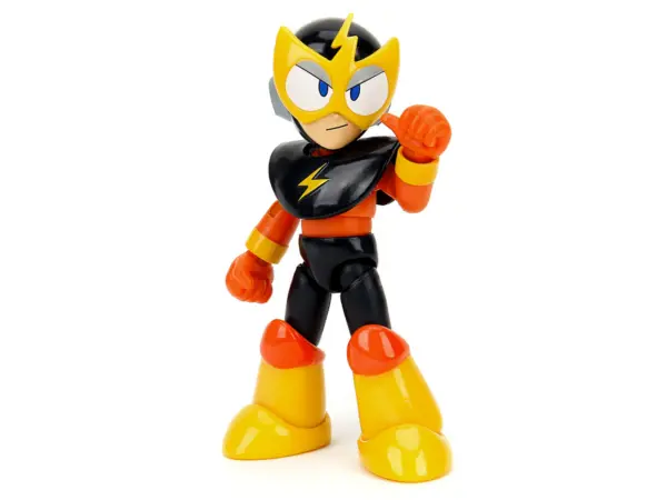 Elec Man 4.5" Moveable Figure with Accessories and Alternate Head and Hands "Mega Man" (1987) Video Game Model by Jada #4