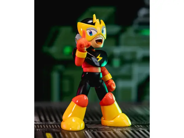 Elec Man 4.5" Moveable Figure with Accessories and Alternate Head and Hands "Mega Man" (1987) Video Game Model by Jada #5