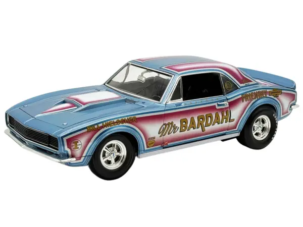 1967 Chevrolet Camaro "Mr. Bardahl Drag Car" Blue Metallic with Red and White Graphics Limited Edition to 312 pieces Worldwide 1/18 Diecast Model Car by ACME #2